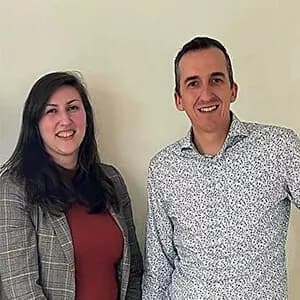Jaco van der Worp en Leonie Rijdes, Landsteiner Instituut