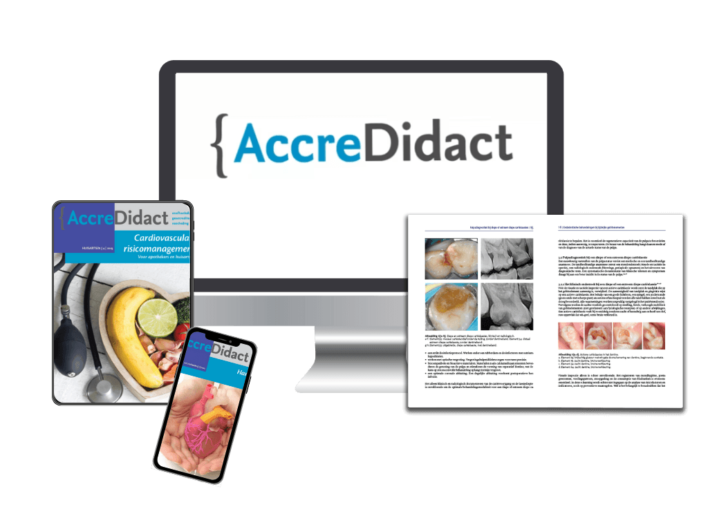 AccreDidact Doktersassistent op verschillende apparaten